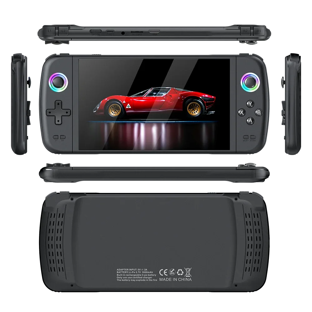 2025 new M27 Portable Pocket Retro Handheld Video Game Console 7.0Inch IPS Screen 1024*600 Display Support LINUX Emelec HDMI Out