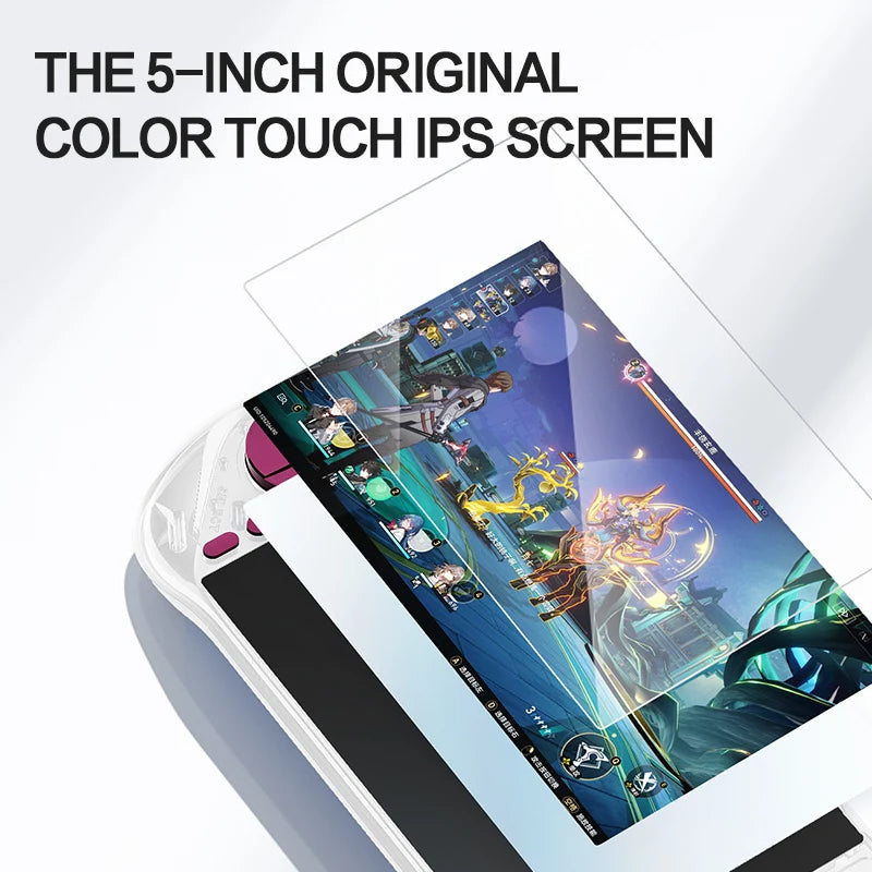 2025 E6MAX Android Convenient Handheld Game Players 8-core 64 bit touch screen 4+32GB Retro Nostalgic 5-Inch Screen Game Machine