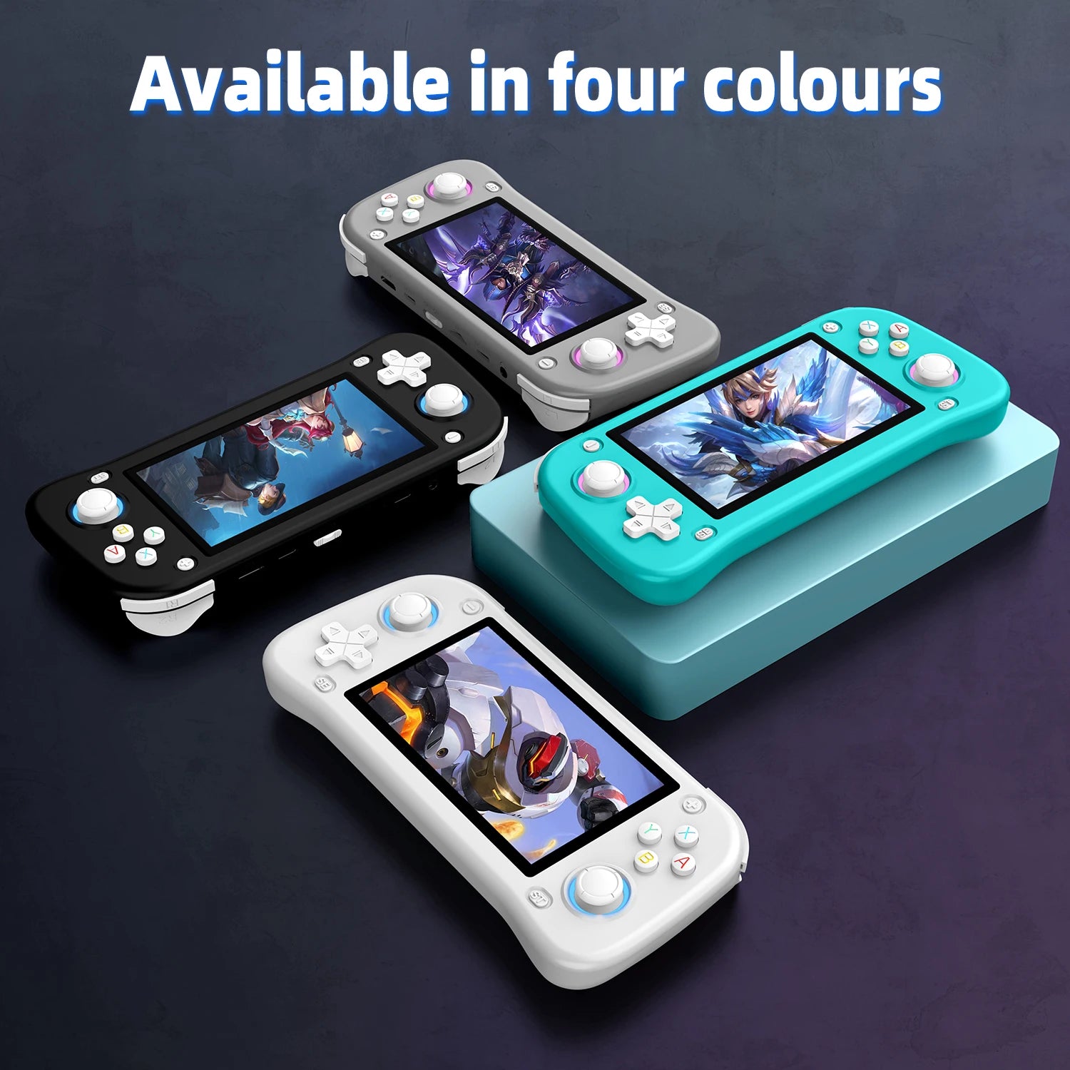 AISLPC XF43 Retro Handheld Game Console 4.3 inch Linux System Gaming Players Portable Pocket Hand Game Video Devices Play Gift