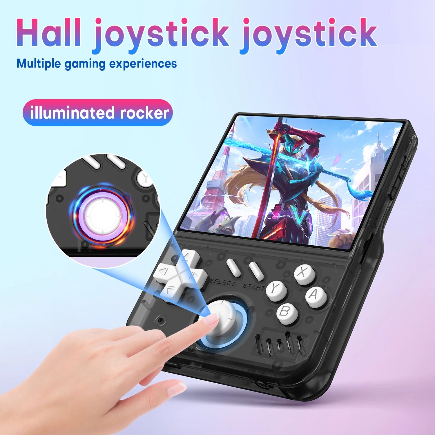 AISLPC Mini Portable MY MINI Retro Handheld Video Game Console 3.5-inch Linux System Handheld Video Player 128GB 15000 Games