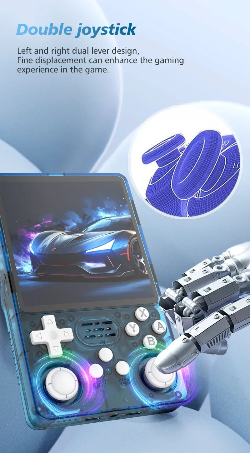 2025 R36S R36Plus Retro Handheld Game Console Linux 64-bit System 4"/3.5" IPS Screen RK3326 Portable Pocket Video Player For PS1