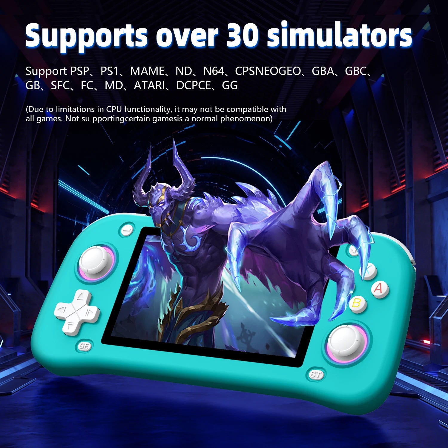 AISLPC XF43 Retro Handheld Game Console 4.3 inch Linux System Gaming Players Portable Pocket Hand Game Video Devices Play Gift