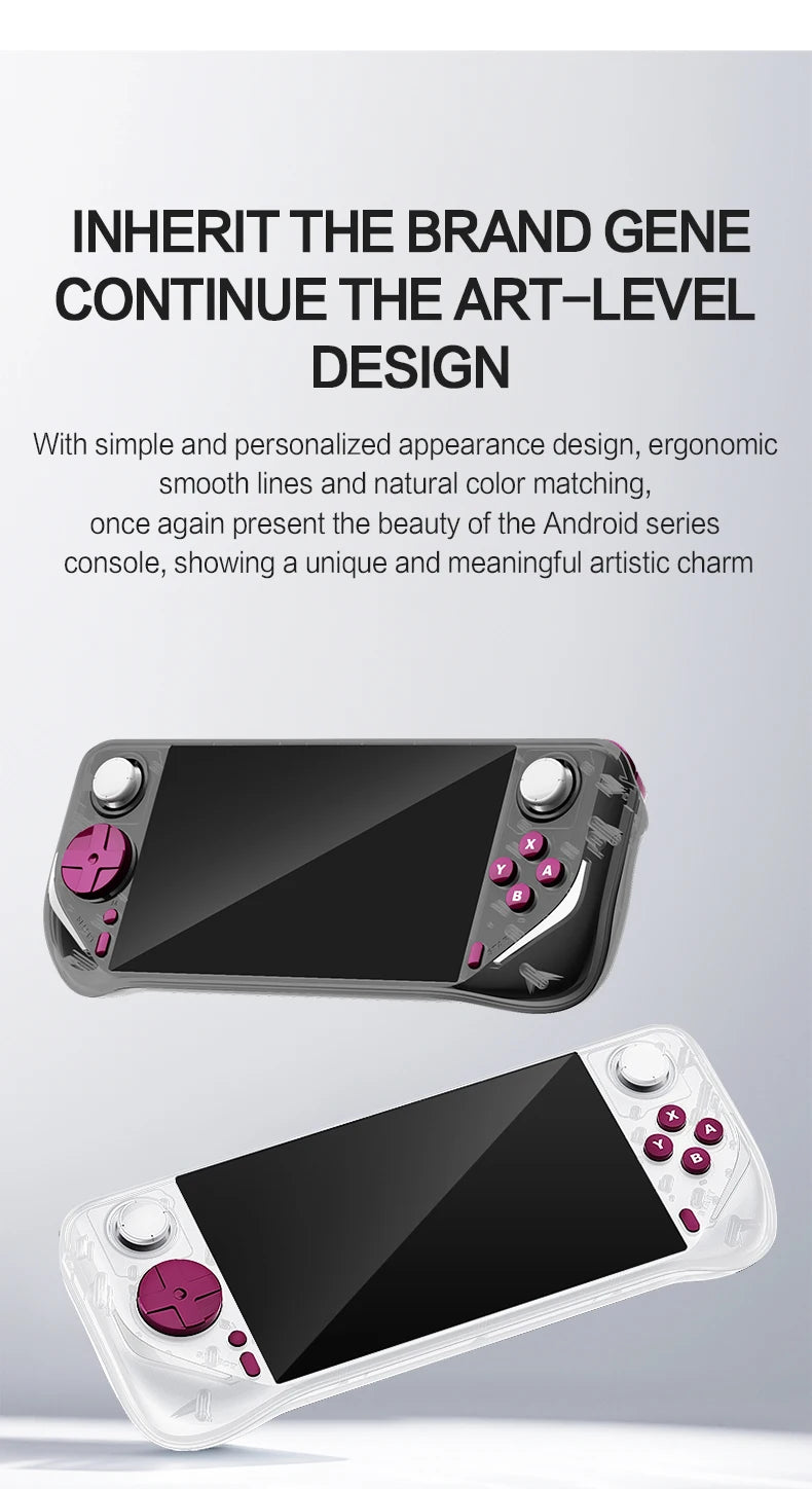 2025 E6MAX Android Convenient Handheld Game Players 8-core 64 bit touch screen 4+32GB Retro Nostalgic 5-Inch Screen Game Machine