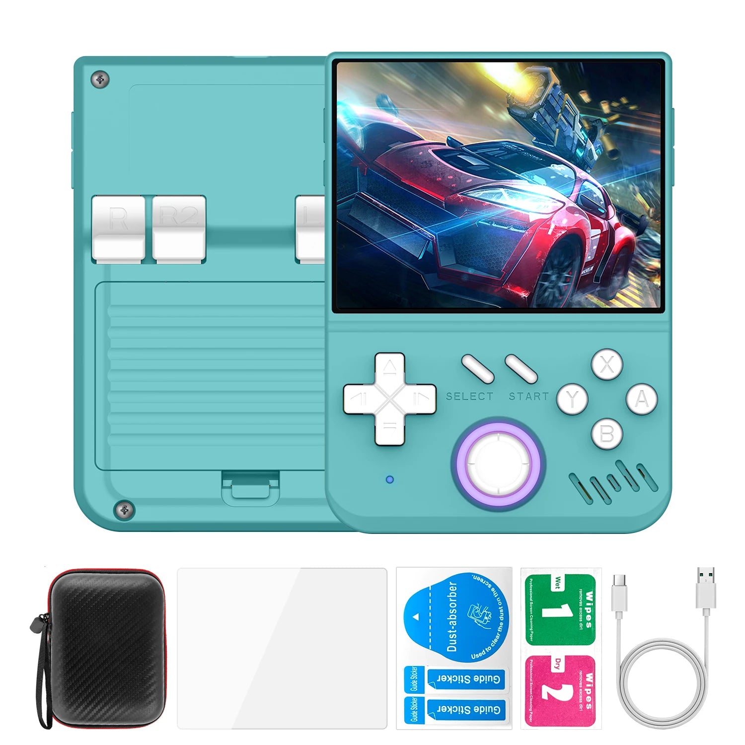 AISLPC Mini Portable MY MINI Retro Handheld Video Game Console 3.5-inch Linux System Handheld Video Player 128GB 15000 Games