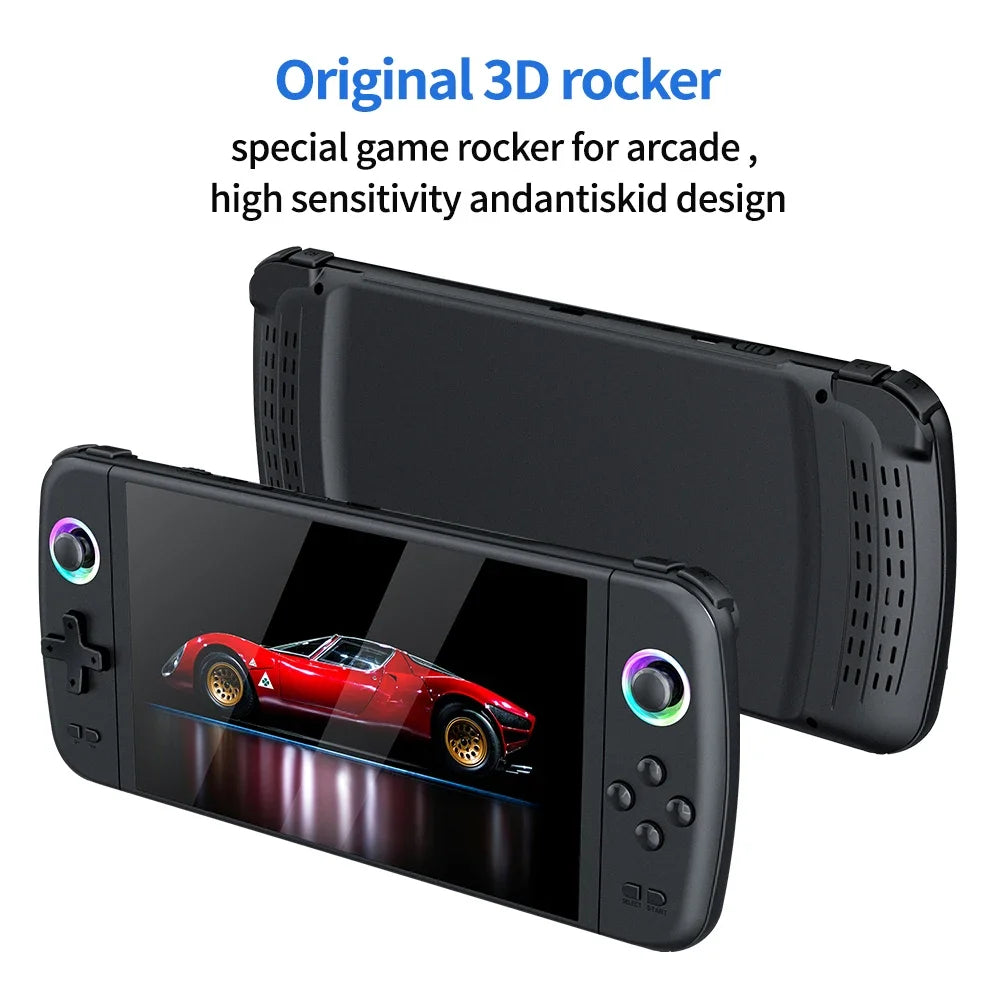 2025 new M27 Portable Pocket Retro Handheld Video Game Console 7.0Inch IPS Screen 1024*600 Display Support LINUX Emelec HDMI Out