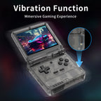 POWKIDDY V90S Retro Flip 3.5 Inch 4:3 640*480 HD IPS Screen Handheld Game Console A133Plus Vibration function Children's Gifts