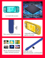 X20 mini 4.3 inch IPS screen Handheld Portable Game Console 32GB 8GB 5000 games for 8/16/32 bit Arcade Video games child gift