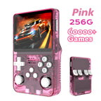 BOYHOM Original ARKOS 256G/128G/64G R36S Open Source Retro Handheld Game Console 3.5'' IPS Portable Pocket Game Player MAX