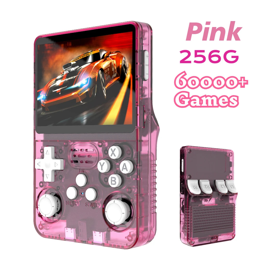 BOYHOM Original ARKOS 256G/128G/64G R36S Open Source Retro Handheld Game Console 3.5'' IPS Portable Pocket Game Player MAX