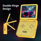 POWKIDDY V90S Retro Flip 3.5 Inch 4:3 640*480 HD IPS Screen Handheld Game Console A133Plus Vibration function Children's Gifts