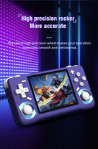 NEW XF35H Retro Handheld Video Game Console Linux System 3.5-inch IPS Screen Mini Portable Handheld Video Player 64GB 128G Games