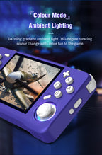 NEW XF35H Retro Handheld Video Game Console Linux System 3.5-inch IPS Screen Mini Portable Handheld Video Player 64GB 128G Games
