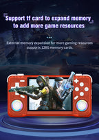 NEW XF35H Retro Handheld Video Game Console Linux System 3.5-inch IPS Screen Mini Portable Handheld Video Player 64GB 128G Games