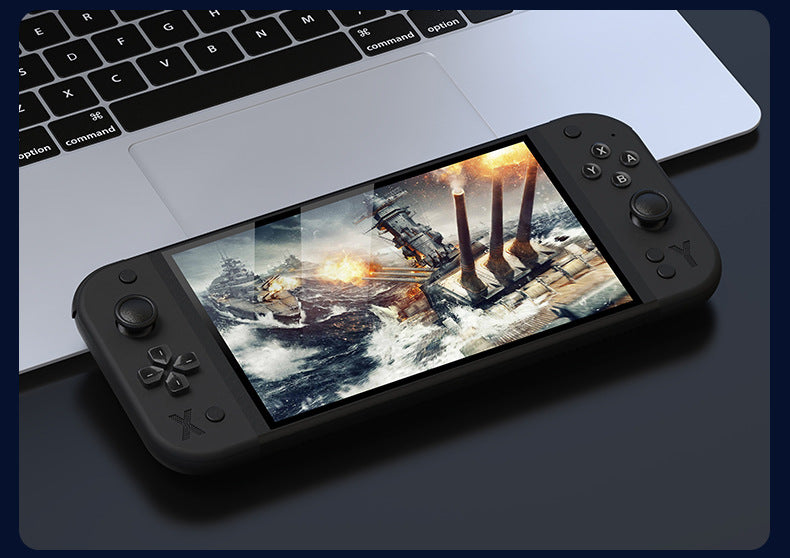 G90 Portable Handheld Game Console 7-inch IPS HD Screen Retro Gaming Arcade for PSP/PS1 64G TV Game Controller For Children Gift