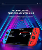 G90 Portable Handheld Game Console 7-inch IPS HD Screen Retro Gaming Arcade for PSP/PS1 64G TV Game Controller For Children Gift