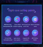 NEW XF35H Retro Handheld Video Game Console Linux System 3.5-inch IPS Screen Mini Portable Handheld Video Player 64GB 128G Games