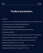 G90 Portable Handheld Game Console 7-inch IPS HD Screen Retro Gaming Arcade for PSP/PS1 64G TV Game Controller For Children Gift