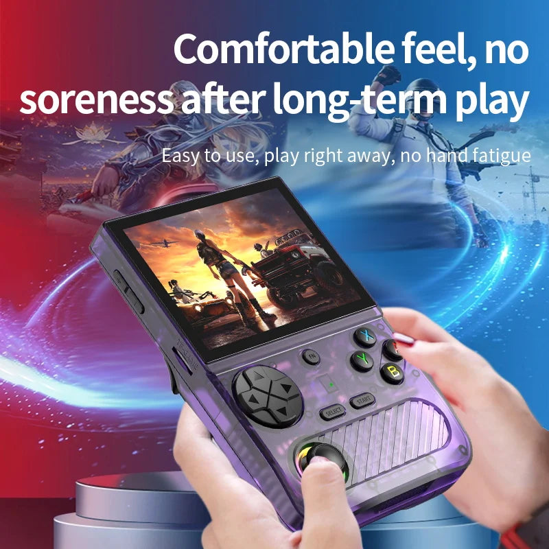 K36S Retro Handheld Game Console 128G Mini Portable 3.5-Inch IPS Screen Video Game Consoles 64G Linux Pocket Game Player Gifts