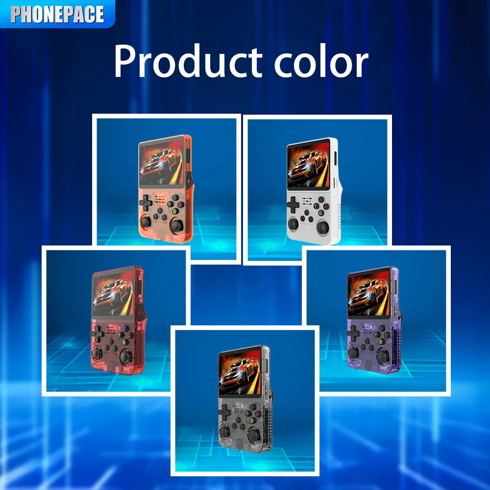 New R36S Game Console, Support HDMI High Definition Output Connection Display, 2.4G Wireless Handle Connection, Double Happy