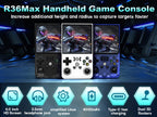 Retro Handheld Game Console Linux System 4.0 Inch IPS Screen Open Source R36MAX Portable Video Player Kids Gift