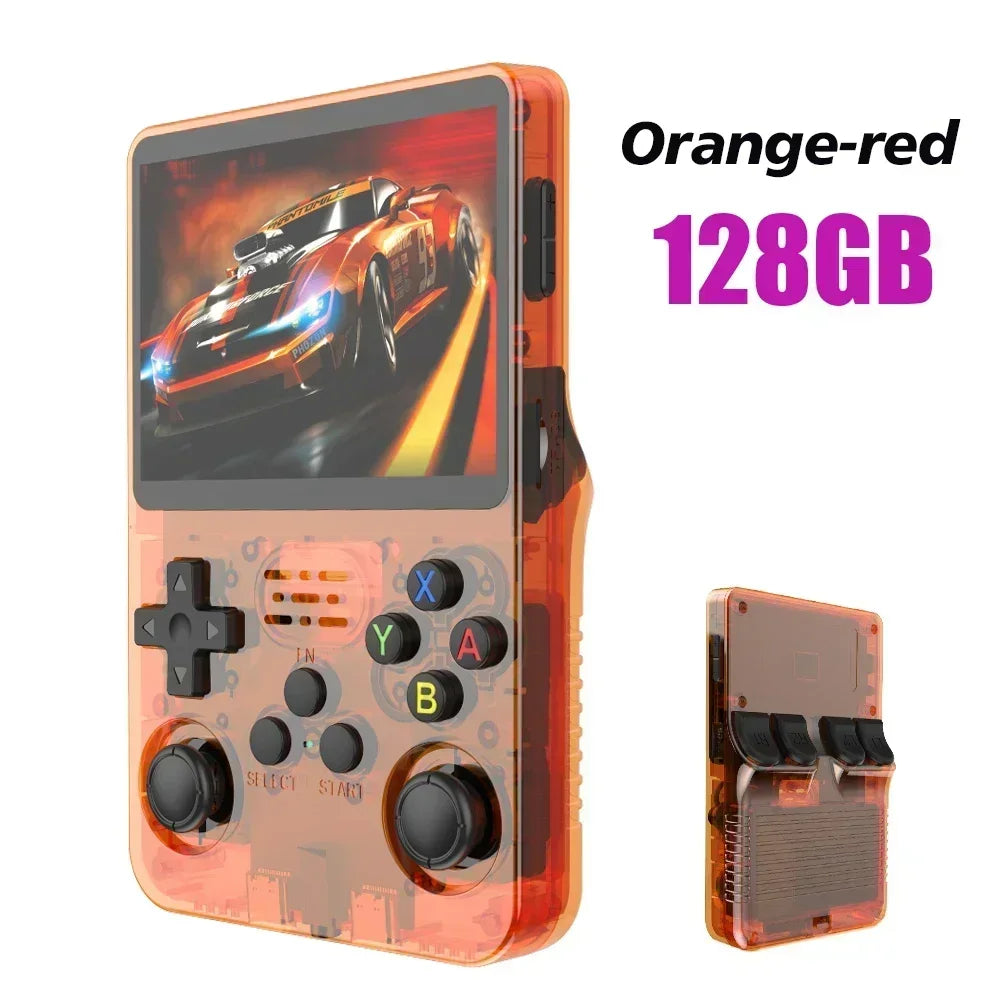 BOYHOM Original ARKOS 256G/128G/64G R36S Open Source Retro Handheld Game Console 3.5'' IPS Portable Pocket Game Player MAX
