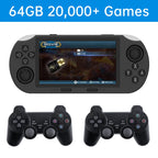 SF3000 Portable Handheld Game Player 4.5 Inch IPS Screen Retro Video Game Console Built-in 20000+ Games for PS1/GBA/SFC/MAME
