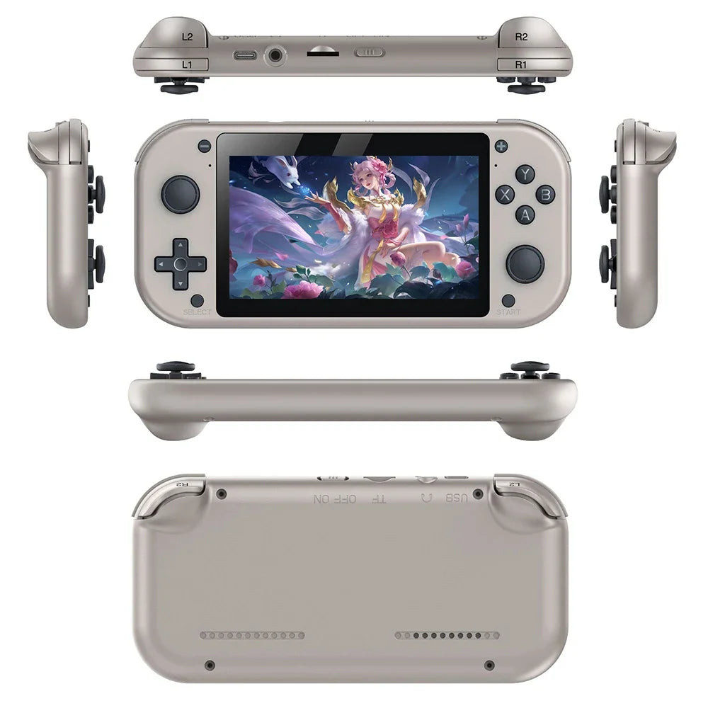 M17 Retro Game Handheld Game Player 4.3 Inch 480*272 LCD Screen Retro Video Game Console Emuelec Built-in Game 25 Emulators