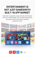 2025 E6MAX Android Convenient Handheld Game Players 8-core 64 bit touch screen 4+32GB Retro Nostalgic 5-Inch Screen Game Machine