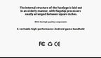 E6 MAX Game Console 5Inch 1280*720 DPI IPS Touch Screen 5000mAh Hall Joystick Handheld Game Consoles Support Projection Custom