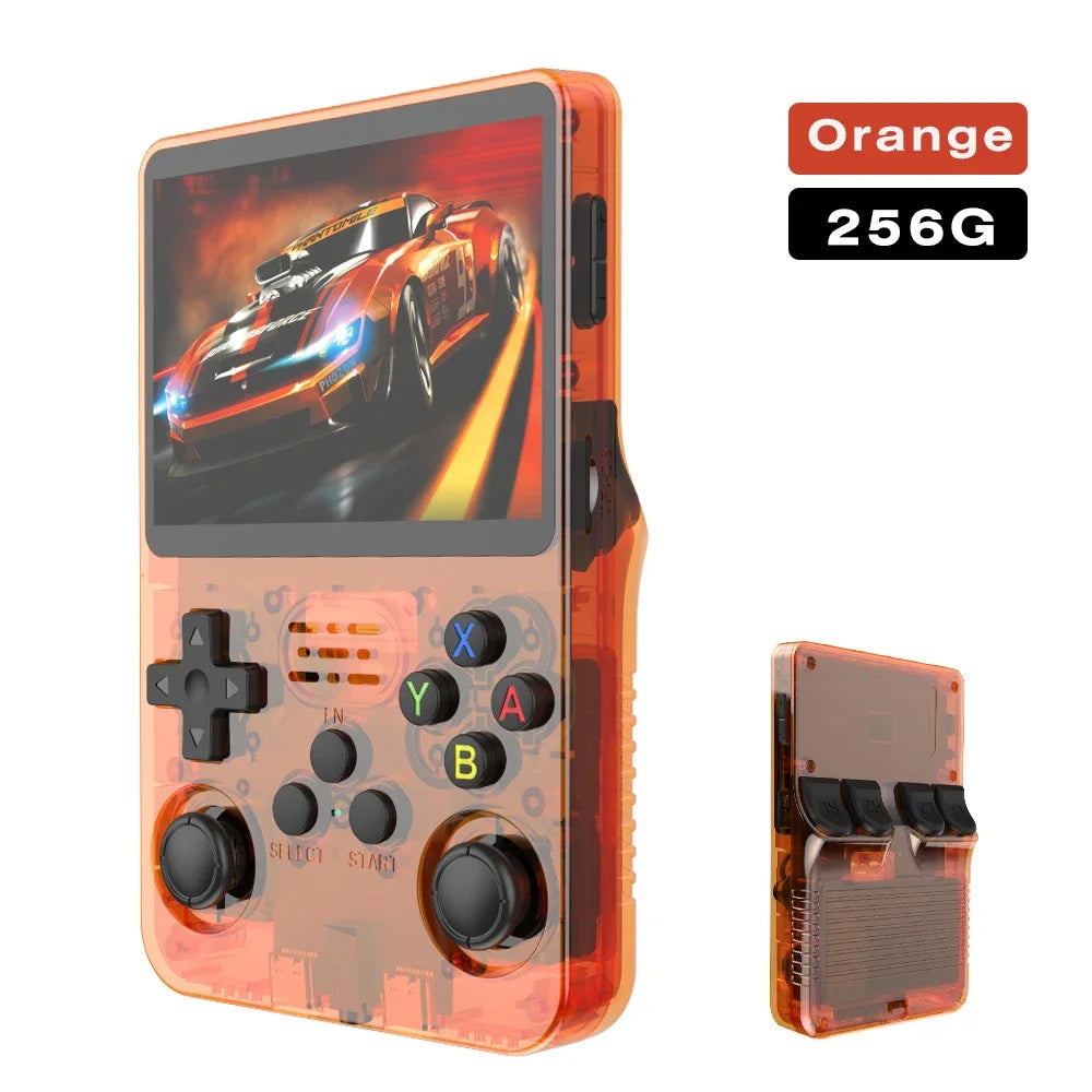 BOYHOM Original ARKOS 256G/128G/64G R36S Open Source Retro Handheld Game Console 3.5'' IPS Portable Pocket Game Player MAX