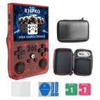 Retro Game R36 Pro – 3.5" HD Display, Open-Source OS, 128GB Preloaded Games, Classic Portable Console