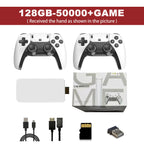 M15 Game Stick TV Video Game Console 64G 128G 50000+ HD Two-player Home Games Child Gift 20+emulator Wireless Gamepad Controller