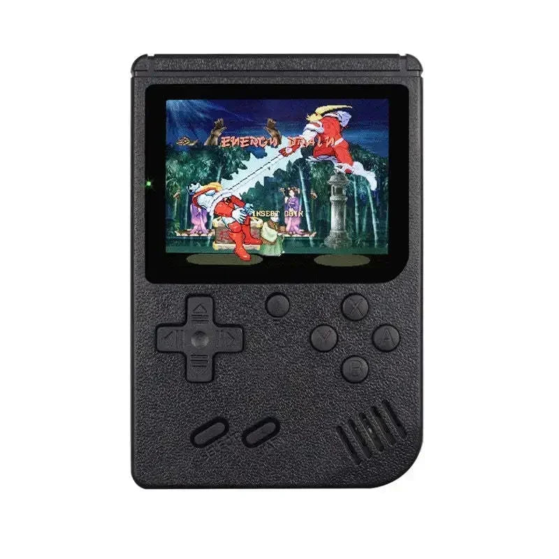 Retro Mini Handheld Video Game Console 8-Bit 3 Inch Color LCD Kids Game Player with Built-in 400 Games Portable Entertainment