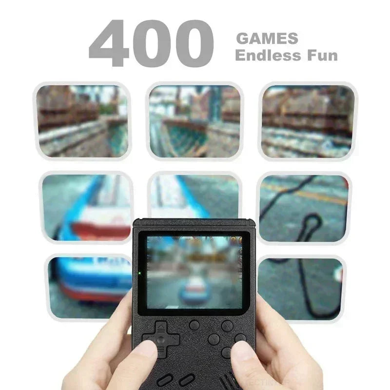 VIVO Portable Retro Mini Game Console 8-Bit Handheld Game Player Built-in 500 Games AV Out Game Console Valentine's Day Gift