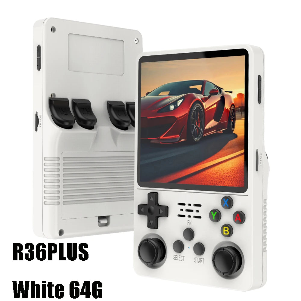 R36S PLUS Handheld Retro Game Console R36plus R36S 4.0" IPS Screen WIFI Portable Pocket Video Game Player Open Source Kid Gifts
