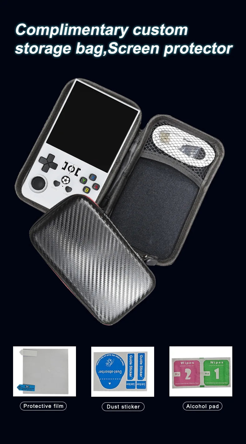 R36 MAX Retro Handheld Game  4.0Inch IPS Screen Console 128GB Portable Pocket Video Player Supports 30+ Emulators