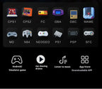 E6 MAX Game Console 5Inch 1280*720 DPI IPS Touch Screen 5000mAh Hall Joystick Handheld Game Consoles Support Projection Custom