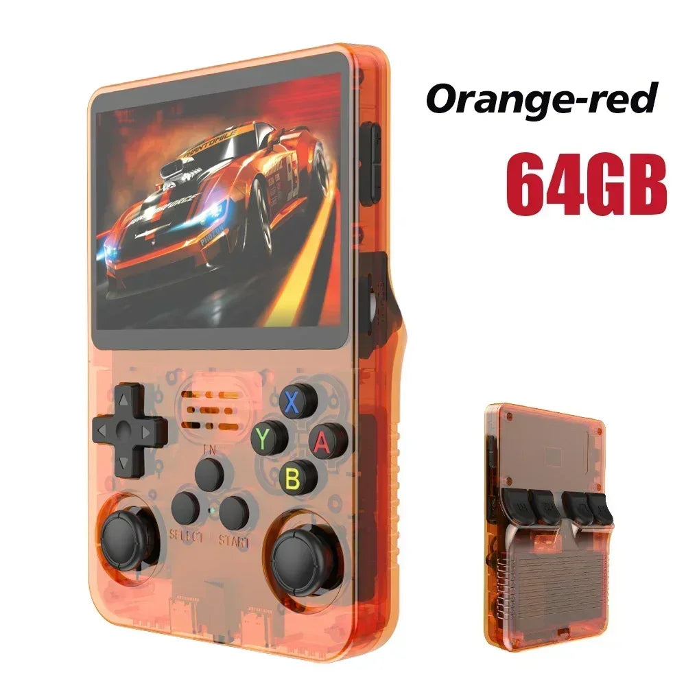 BOYHOM Original ARKOS 256G/128G/64G R36S Open Source Retro Handheld Game Console 3.5'' IPS Portable Pocket Game Player MAX