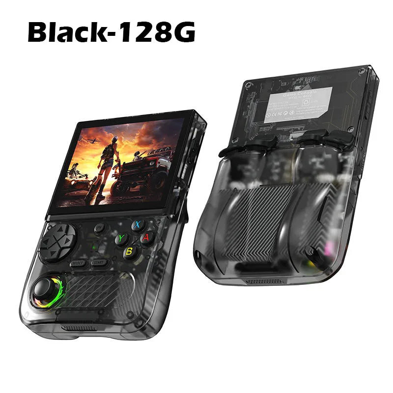 K36S Retro Handheld Game Console 128G Mini Portable 3.5-Inch IPS Screen Video Game Consoles 64G Linux Pocket Game Player Gifts