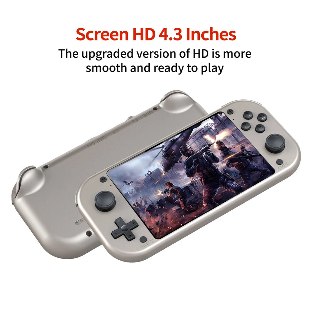 M17 Retro Game Handheld Game Player 4.3 Inch 480*272 LCD Screen Retro Video Game Console Emuelec Built-in Game 25 Emulators
