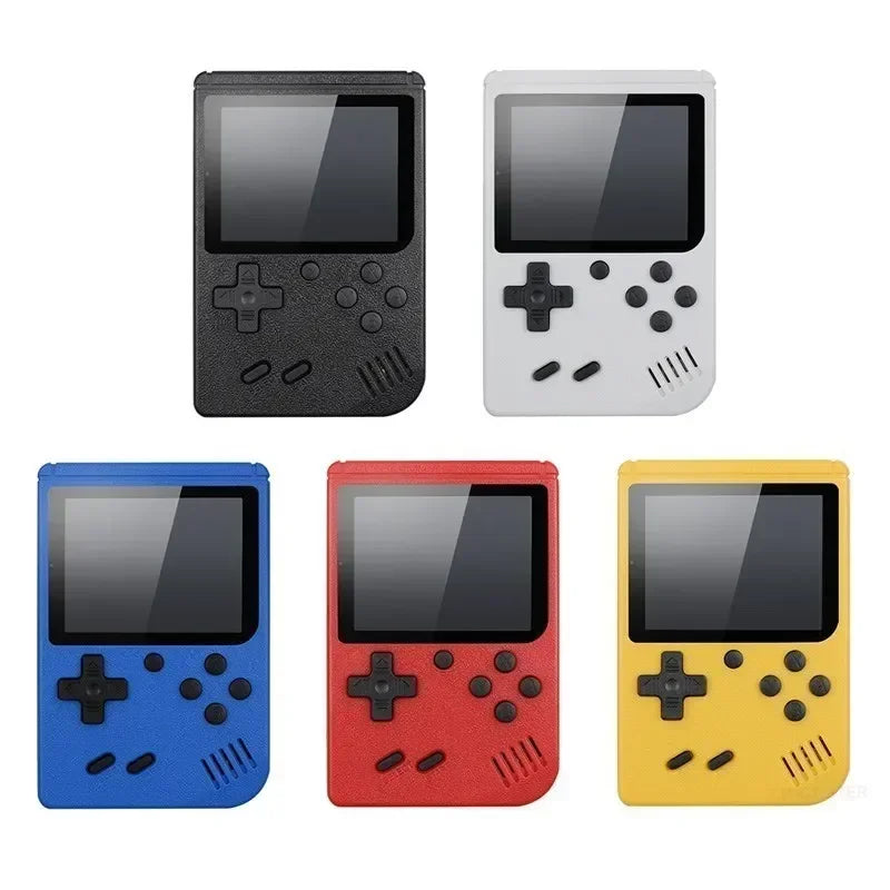 Retro Mini Handheld Video Game Console 8-Bit 3 Inch Color LCD Kids Game Player with Built-in 400 Games Portable Entertainment
