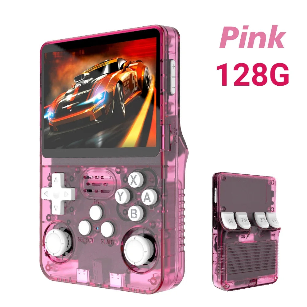 BOYHOM Original ARKOS 256G/128G/64G R36S Open Source Retro Handheld Game Console 3.5'' IPS Portable Pocket Game Player MAX