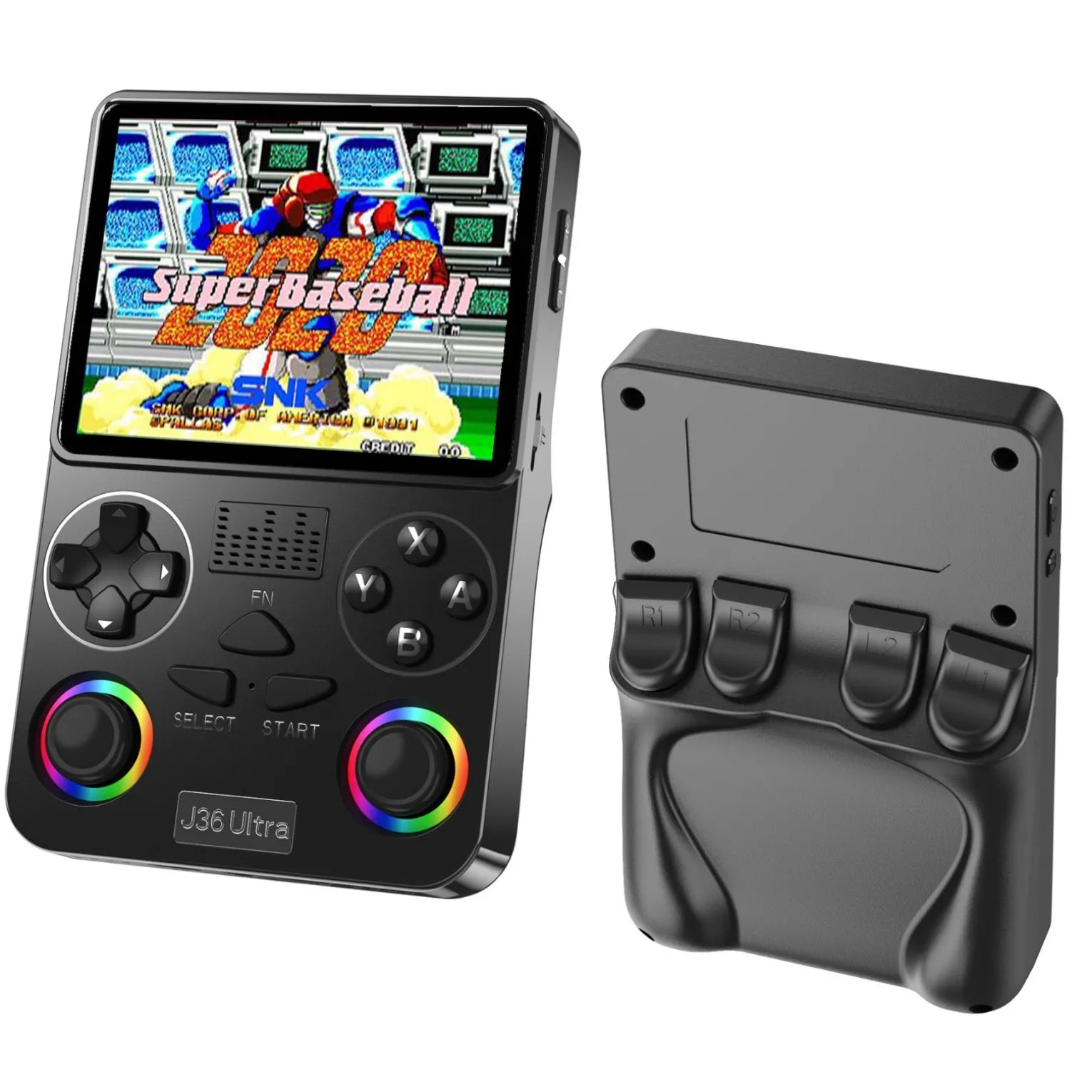 J36 Ultra 128G Retro Handheld Game Console 3.5 Inch Video Portable Game Player 20+ simulator 5G WIFI Global Networking
