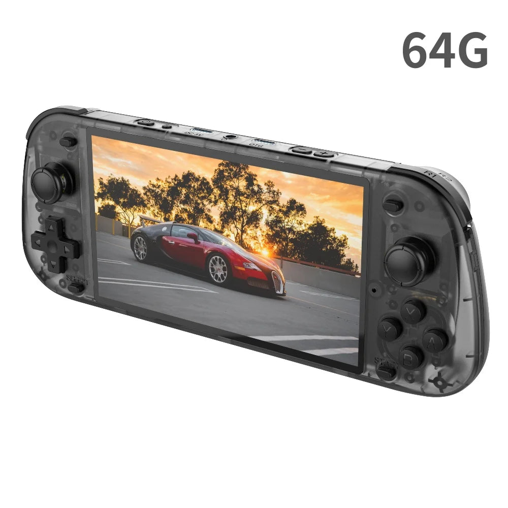 R46S Retro Handheld Game Console Linux System Support WIFI Bluetooth 4 inch Pocket Video Player For PS1 N64 PSP 3D Game R50S