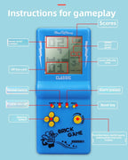 Retro Nostalgic Tetris Game Console Classic 8090 Handheld Game Console Electronic Toys