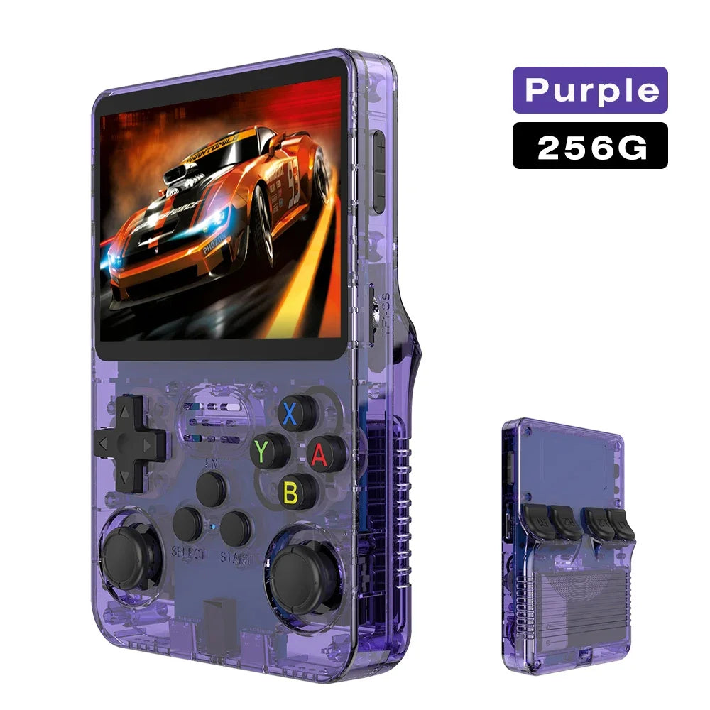 BOYHOM Original ARKOS 256G/128G/64G R36S Open Source Retro Handheld Game Console 3.5'' IPS Portable Pocket Game Player MAX