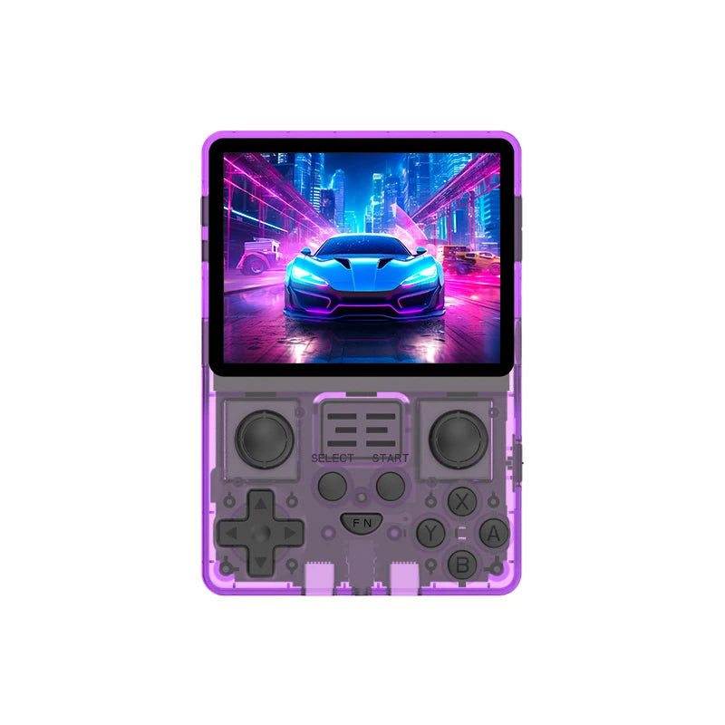 NEW POWKIDDY RGB20S Transparent Handheld Game Console 3.5 Inch 640*480 IPS Screen ArkOS Opendinglinux Gaming Children's Gifts