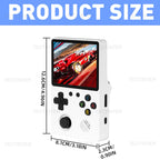GB350 Handheld Game Player 3.5Inch IPS Screen Built-in 64G 20000+ Games Linux System Portable Retro Video Game Console For PS1