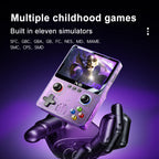 X6 Portable Video Game Console 2000mAh 3.5 Inch IPS Screen Video Gaming Console 3D Joystick Classic Video Player for Adults Kids