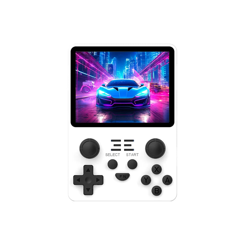 NEW POWKIDDY RGB20S Transparent Handheld Game Console 3.5 Inch 640*480 IPS Screen ArkOS Opendinglinux Gaming Children's Gifts
